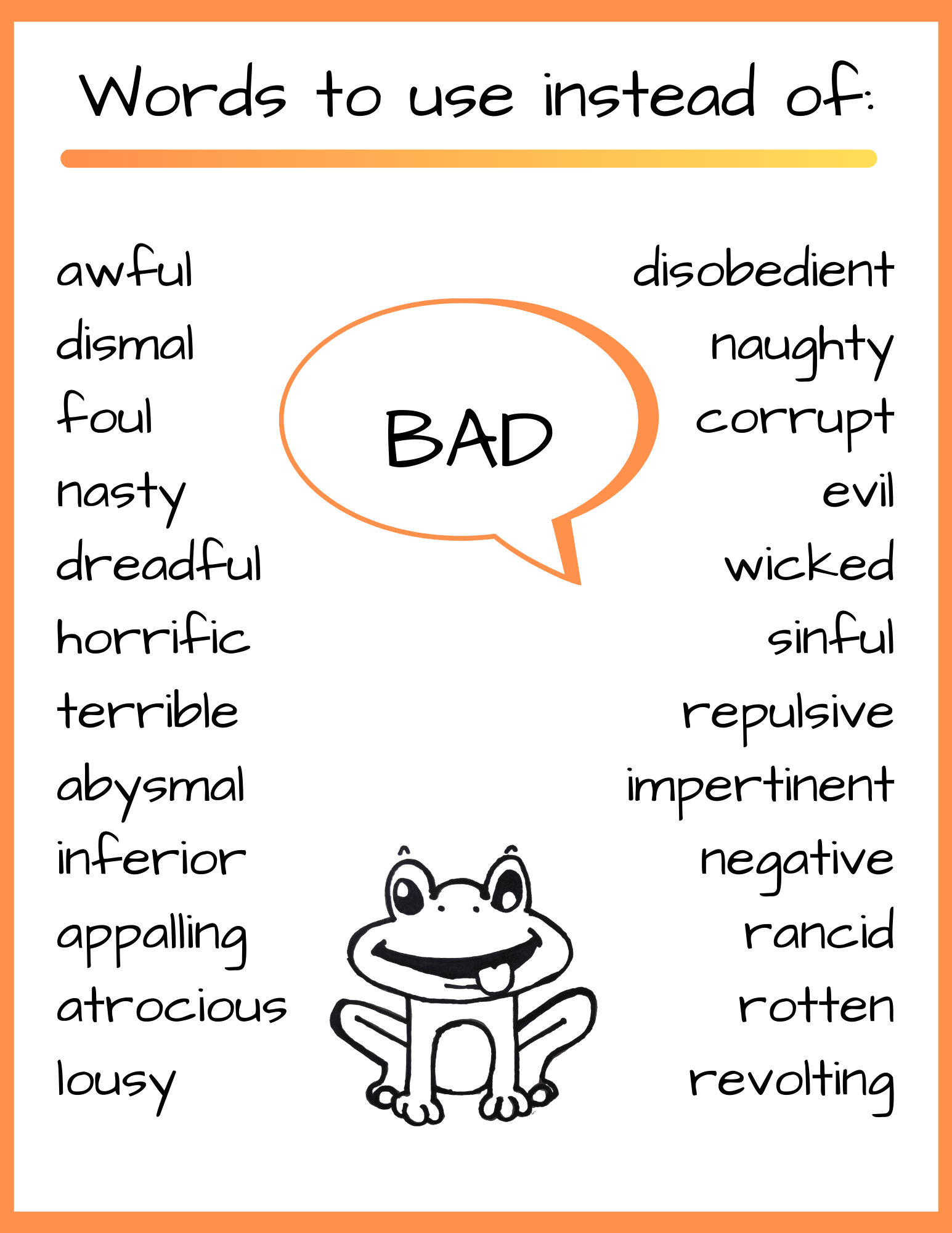 words-to-use-instead-of-bad